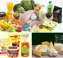 Gluten free foods; Image Courtesy: Google